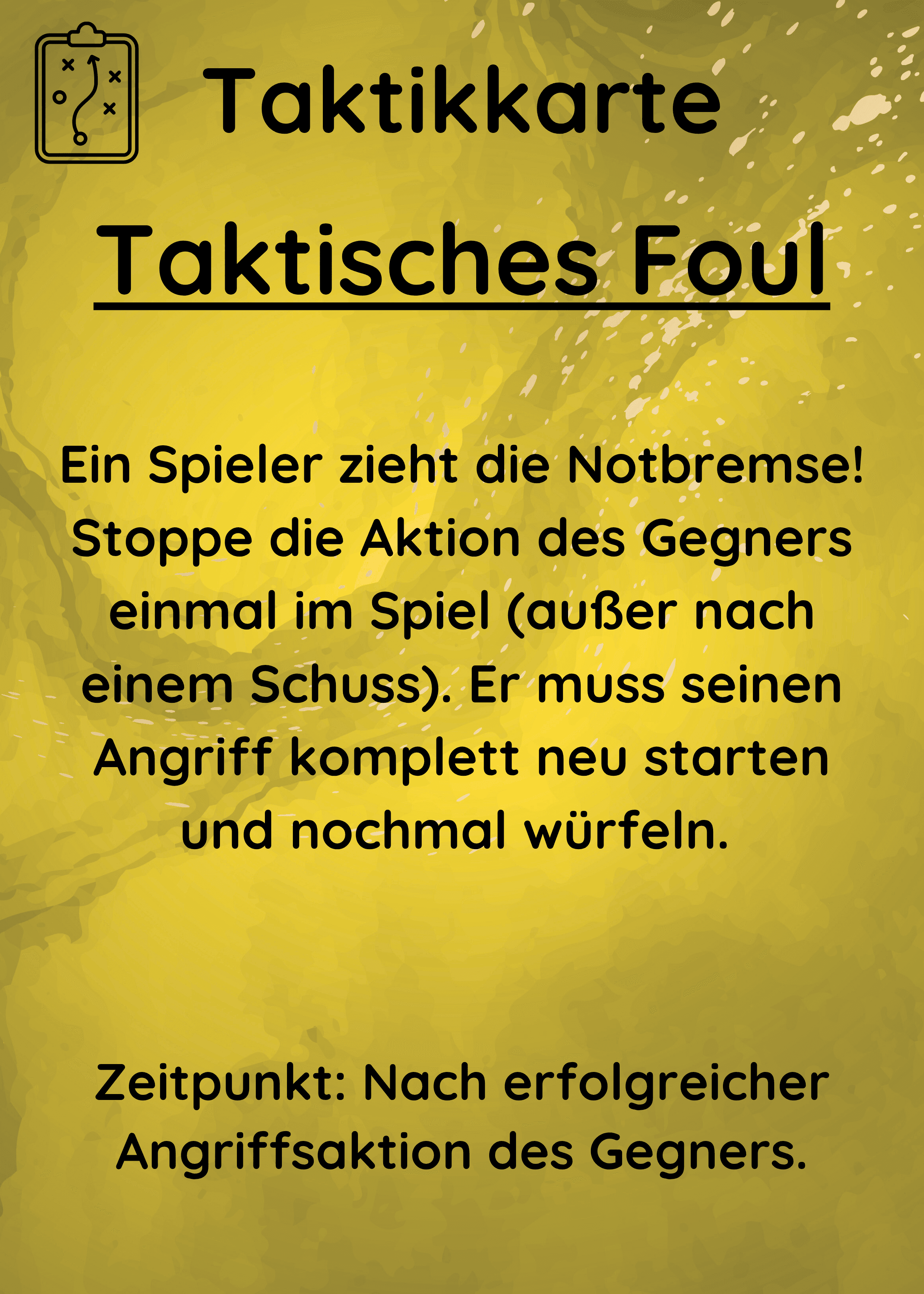 Taktisches Foul