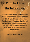 Rudelbildung Vorderseite