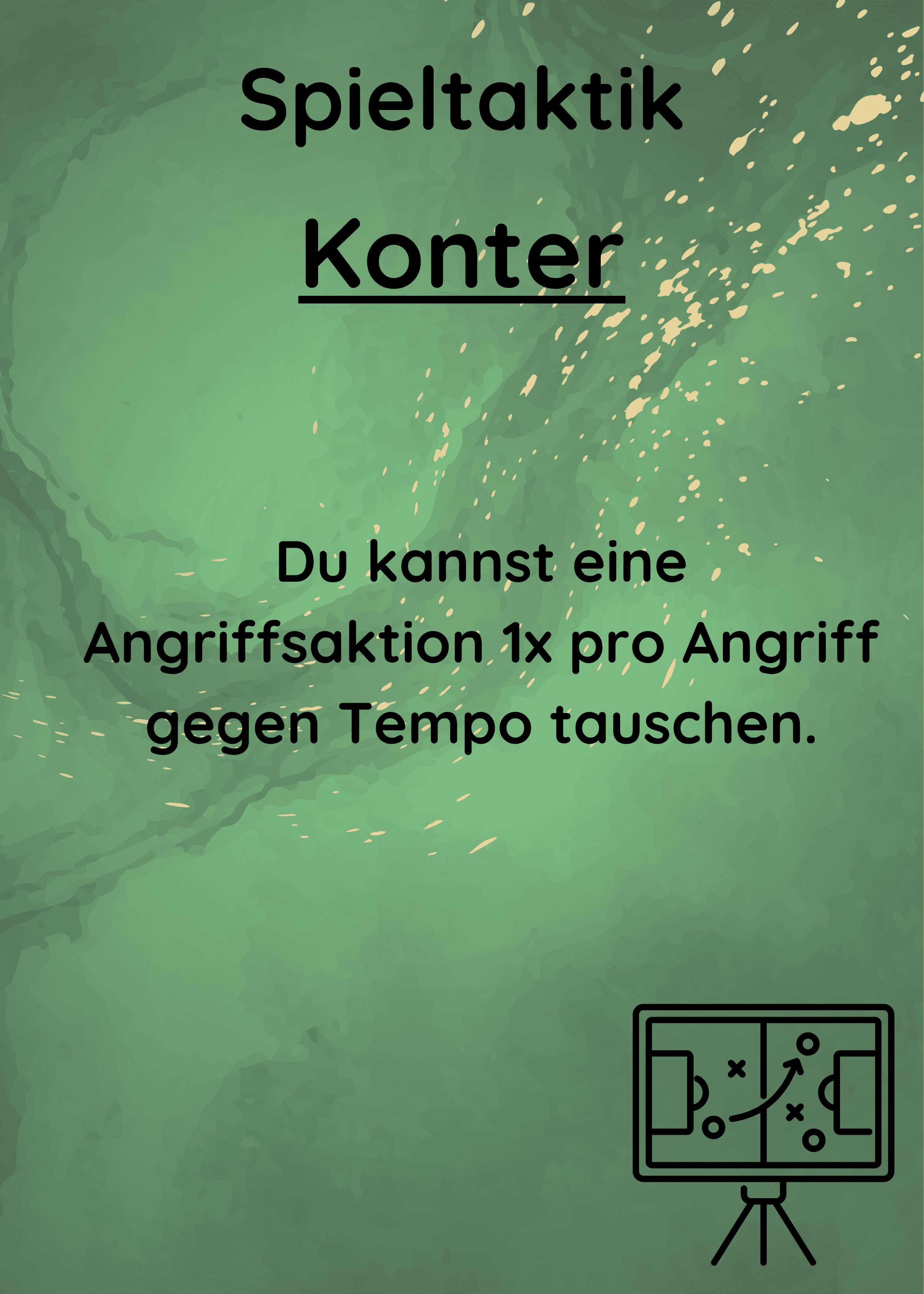 Spieltaktik: Konter
