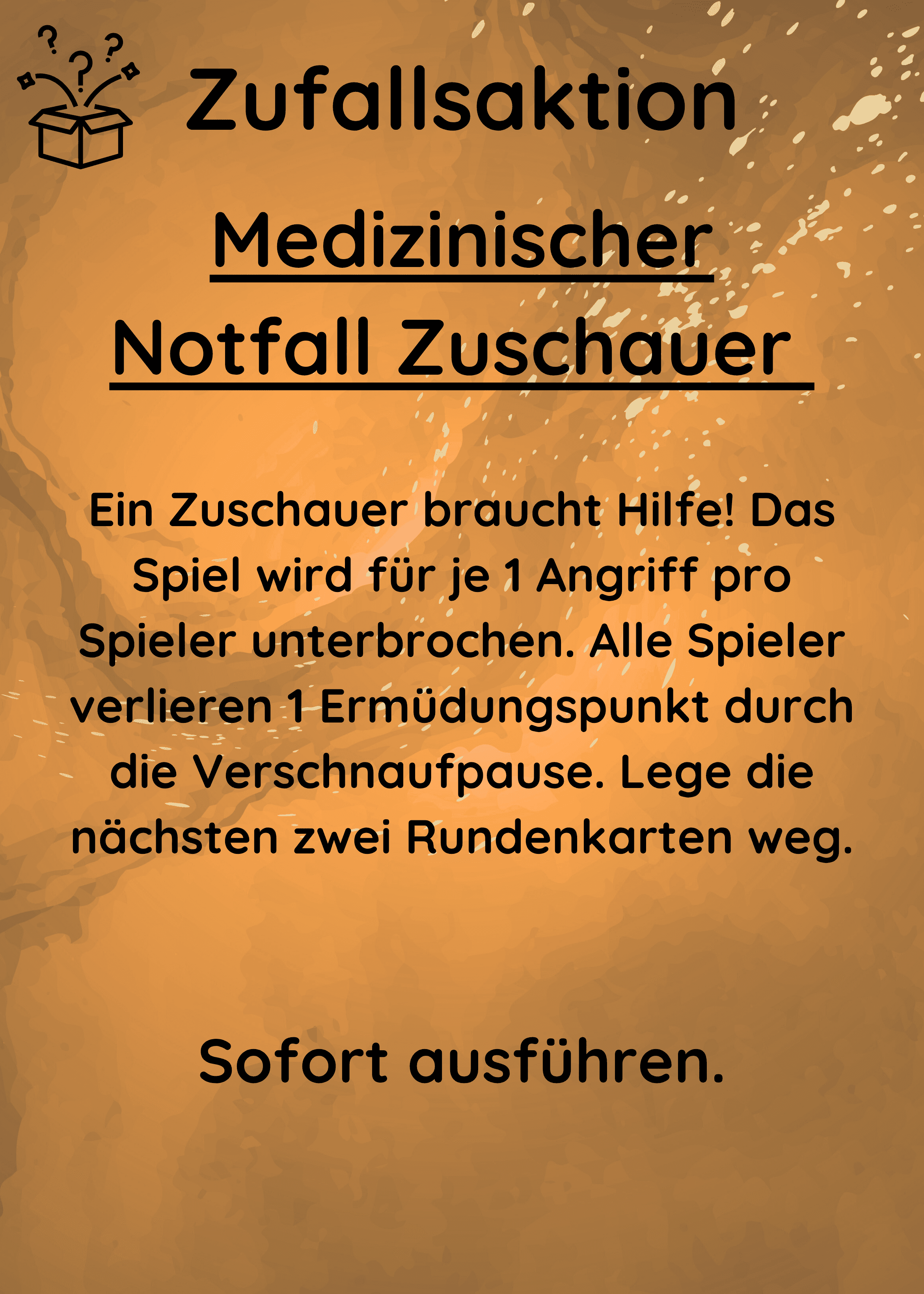 Medizinischer Notfall Zuschauer