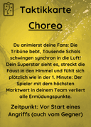 Choreo Vorderseite