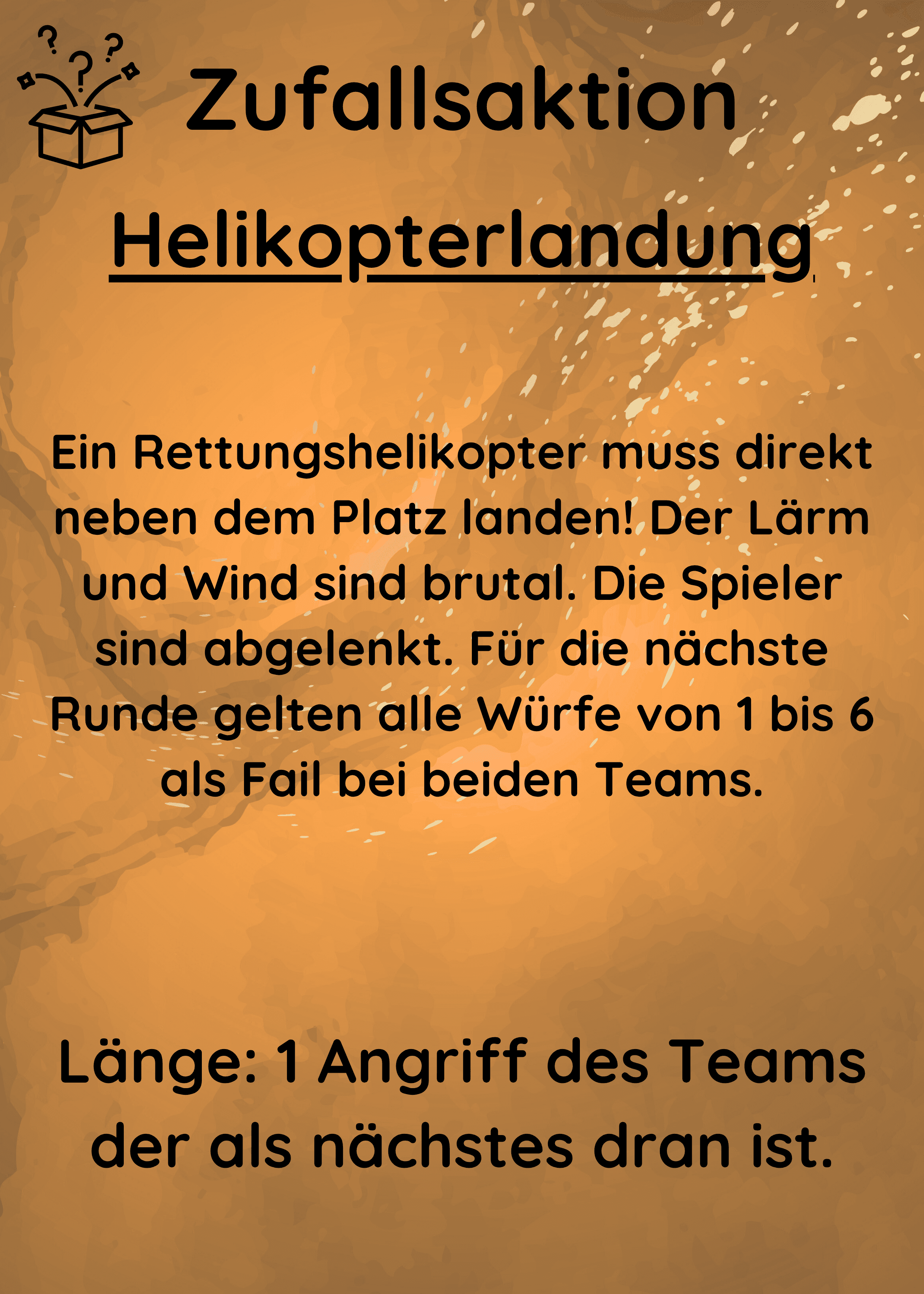 Helikopterlandung