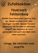 Feuerwerk Fehlzündung Vorderseite