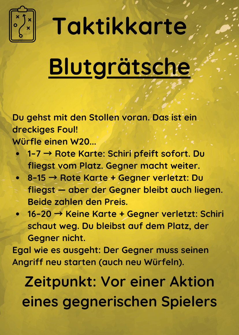 Blutgrätsche